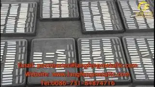 Complete vacuum sintering process  tic rod, titanium carbide rod,tic wear part,crusher wear parts