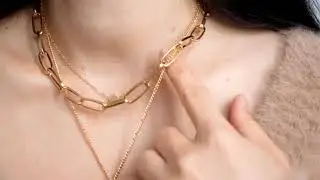 Ingemark Multi Layer Lover Lock Pendant Choker Necklace Steampunk Padlock Heart Chain Necklace