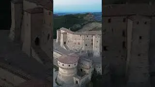 Rocca San Leo (RN) - dr drone #Shorts #dronepilot #drone
