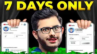 7 DAYS Challenge (Upload gaming Videos) How To Viral YouTube Shorts Channel From O Subscribers