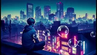 Chill Night Vibes: Lo-Fi Beats for Relaxing and Studying | Urban Nightscape