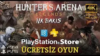 PS PLUS &Uuml;CRETSİZ OYUNU | HUNTER'S ARENA: LEGENDS (PS5) 4K 60 FPS | İLK BAKIŞ