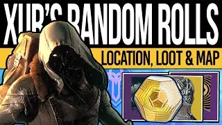 Destiny 2 | XUR'S DLC EXOTICS! NEW Random Rolls, Xur Location, Inventory & Map | 11th September