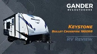 2020 Keystone Bullet Crossfire 1800RB, your first couple's RV