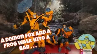 A Demon Fox and a Frog Walk Into a Bar . . . | Naruto X Transformers 
