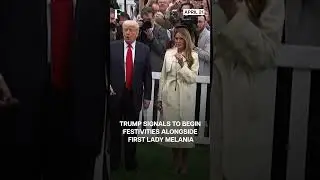 Watch: Trump & Melania Host Annual White House Easter Egg Roll | N18G