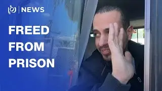 Palestinian detainees freed from &ldquo;Israeli&rdquo; prison arrive in Deir al-Balah