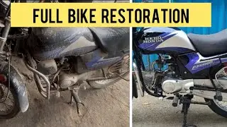Restoration Complete Passion old Bike | passion pro complete restoration || #MSBROTHER1691