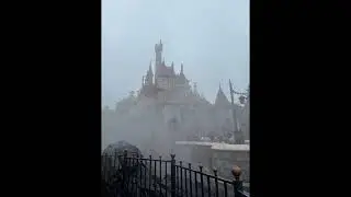 Japanese scenery daily life.' 'Ame no Disneyland'', Rainy Day in october.