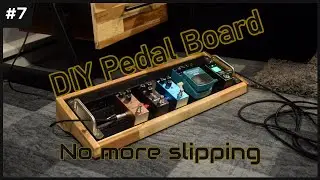 DIY Guitar Pedalboard &ndash; Solid Wood Build (Spruce & Acacia) / Gitarren Pedalboard aus Fichte + Akazie