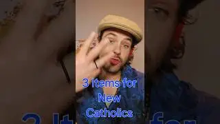 3 Items for New Catholics #Catholic #list #top3 #Christian #Jesus #Rosary #Crucifix #prayer #candle