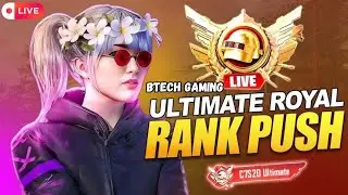 🔥 BGMI LIVE | Rank Push Grind ON | Conqueror Mission | Intense Gameplay | BTech Gaming Live #shorts