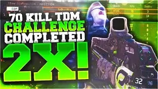 70 KILL TDM CHALLENGE COMPLETED 2 TIMES! OpTic Scumpii 70 KILL CHALLENGE COMPLETED on Black Ops 3!