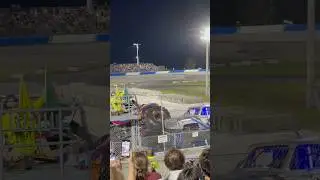 TOUR OF DESTRUCTION Monster Truck entrance! FRDM+ #freedomfactory #demolitionderby #monstertruck
