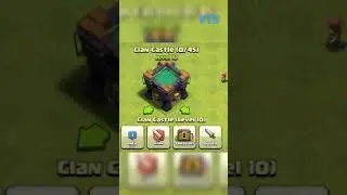 1level to max level (10) CLAN CASTLE in clash of clans by#Vedanth Telugu Gamer#