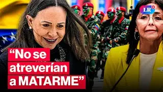 Mar&iacute;a Corina sobre regresar a Venezuela: &ldquo;No se atrever&iacute;an a m4t4rm3&rdquo; | #LR