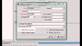 Lot Costing: Introduction