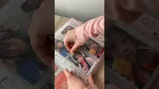 распаковка kpop карточки 🍓 #kpop #kpopshorts #collecting #кпоп #loona #chuu #unboxing #photocard