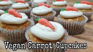 Carrot Cupcake Recipe / How to make Vegan Carrot Cupcake