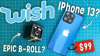 iPhone 13 за 120 долларов: КИНОТЕАТРАЛЬНЫЙ B-Roll?? | Тестирование FILM GEAR от Wish.com | Часть 3