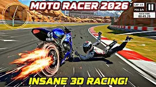 Moto Racer Bike Game 3D Gameplay 2026 | Ultra Realistic Racing Experience 🏍️🔥 | New Bike Racing Game