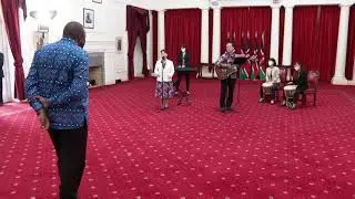 OUTGOING JAPAN AMBASSADOR SHOCKS PRESIDENT KENYATA AS HE ENTERTAINS HIM WITH A SWAHILI SONG
