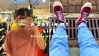 A day in my life : Chilling with friends, Mall, Night Market, Shopping (Aesthetic Vlog) 🇮🇩