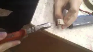 Коротим аккумулятор 7.2V