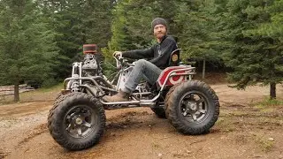 Custom 4WD Go Kart Build Series Gas Tanks and Skid Plates!