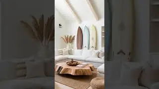 Coastal Calm: Where Ocean Breezes Meet Effortless Style #CoastalLiving #BeachHouseDesign