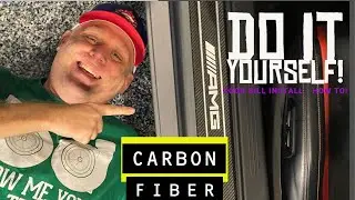 Carbon Fiber Door Sills | DIY HOW TO! | Mercedes-Benz AMG GTS