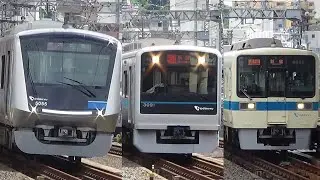 【登戸】小田急線 走行シーン集 Odakyu Electric Railway train running scene collection