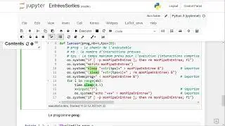 Entrées-Sorties en Jupyter (pour tous les langages et pas seulement pour python, exemple pour C)