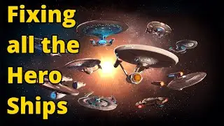 Fixing all the Federation Hero Ships in Star Trek Online