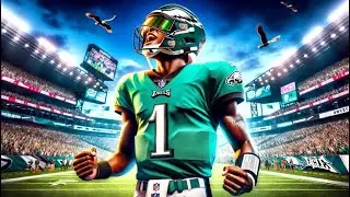 MADDEN 24 JALEN HURTS MVP GAMEPLAY!! EAGLES VS DOLPHINS!!