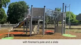 New play equipment at Forest Fields
