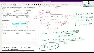 Measures of Central Tendency - Lec 3 Live Classes | Arithmetic Mean | CA Foundation |Gaurav Chopra