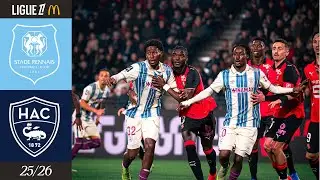 ⚽️ Résumé : Stade Rennais FC - HAC (1-1) I J18 - L1 McDonald's 2025-2026