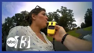 Did an official receive special treatment after testing above the legal alcohol breath limit?