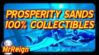 Maneater - Prosperity Sands 100% Collectibles - Nutrient Caches - License Plates - Landmarks