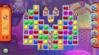 Homescapes Level 2075 - 17 + 3 Moves - 2 Gifted Boosters