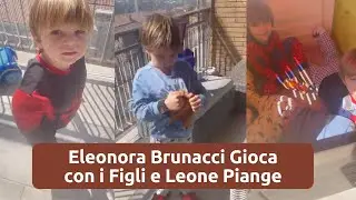 Eleonora Brunacci Gioca con i Figli e Leone Piange - Mariano Di Vaio Instagram Stories 26/03/22