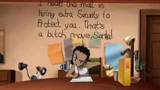 Boondocks Riley writes A letter to Santa