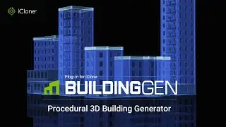 BuildingGen plug-in: Modular 3D Building Generator | iClone