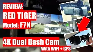 REVIEW: REDTIGER 4K Dual Dash Cam with WiFi + GPS - My new dashcam!