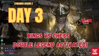 Legend of Ymir – Season 2 Day 3 Livestream | Kings vs Chess  Double Legend Activated!