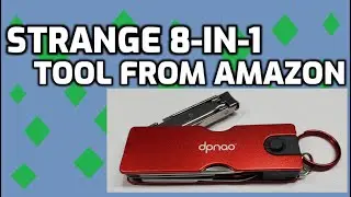 Dpnao 8-in-1 Pocket Nail Clipper Random Amazon Tool Flashlight Thing Unboxing and Review