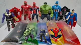 AVENGERS TOYS/Action Figures/Unboxing/Batman, Superman, Ironman, Spiderman, Thanos, Rangers/Toys