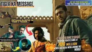 Salman Khan | Tiger Ka Message  | Review/Reaction | Tiger Is Comming | On | Diwali | (2023)