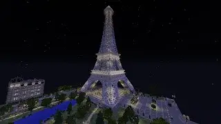 EIFFEL TOWER - PARIS IN MINECRAFT | by LanguageCraft